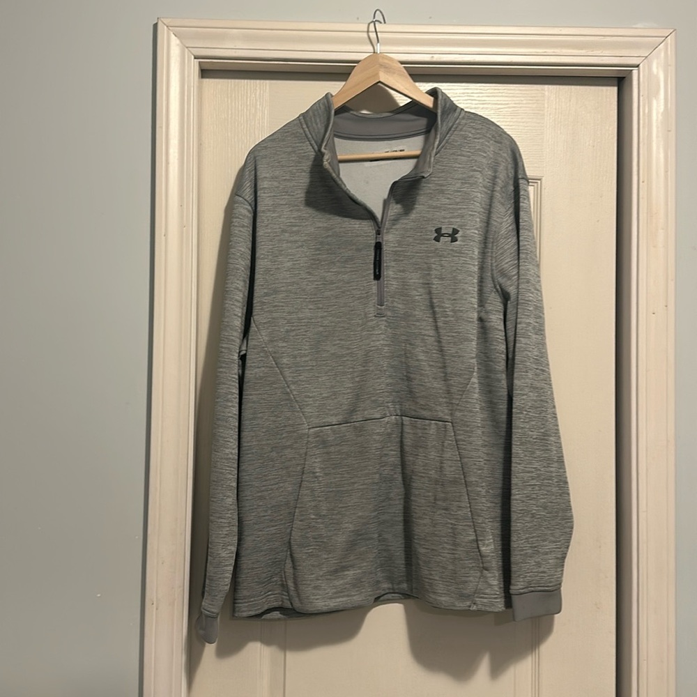 UA Gray 1/4 zip, Men’s size XXL
